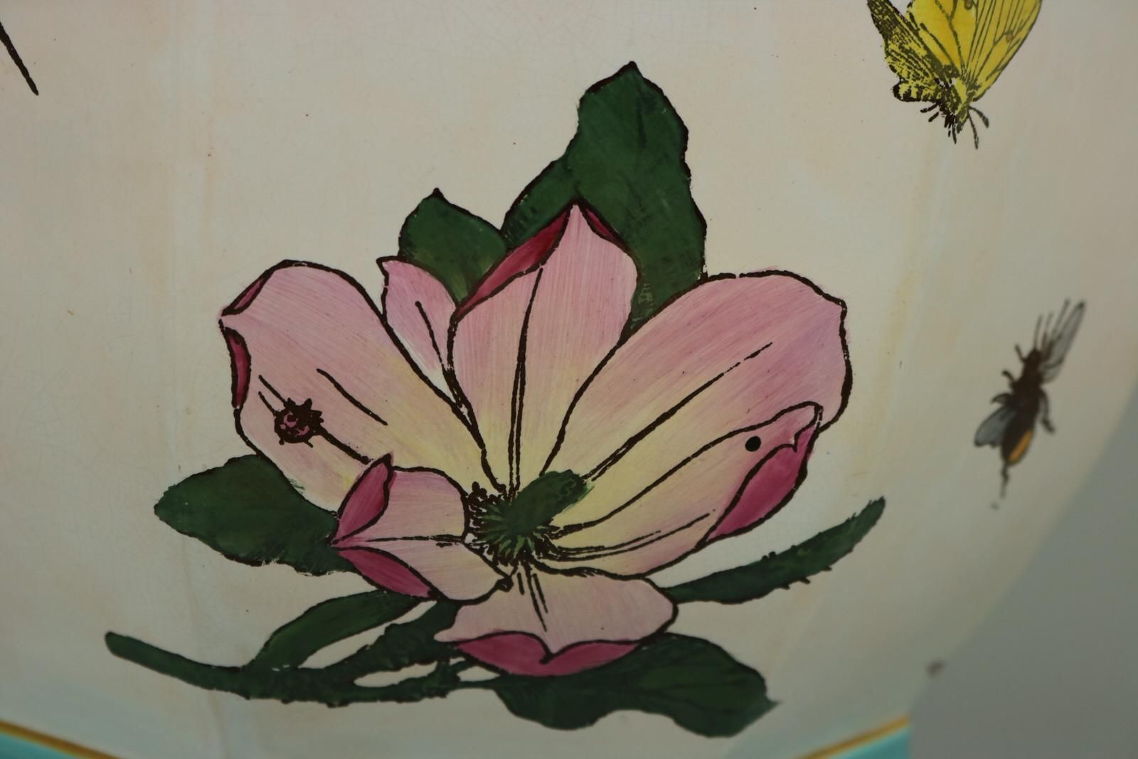 photo for sale Minton Majolica 'Naturalist' Jardiniere By W.S Coleman