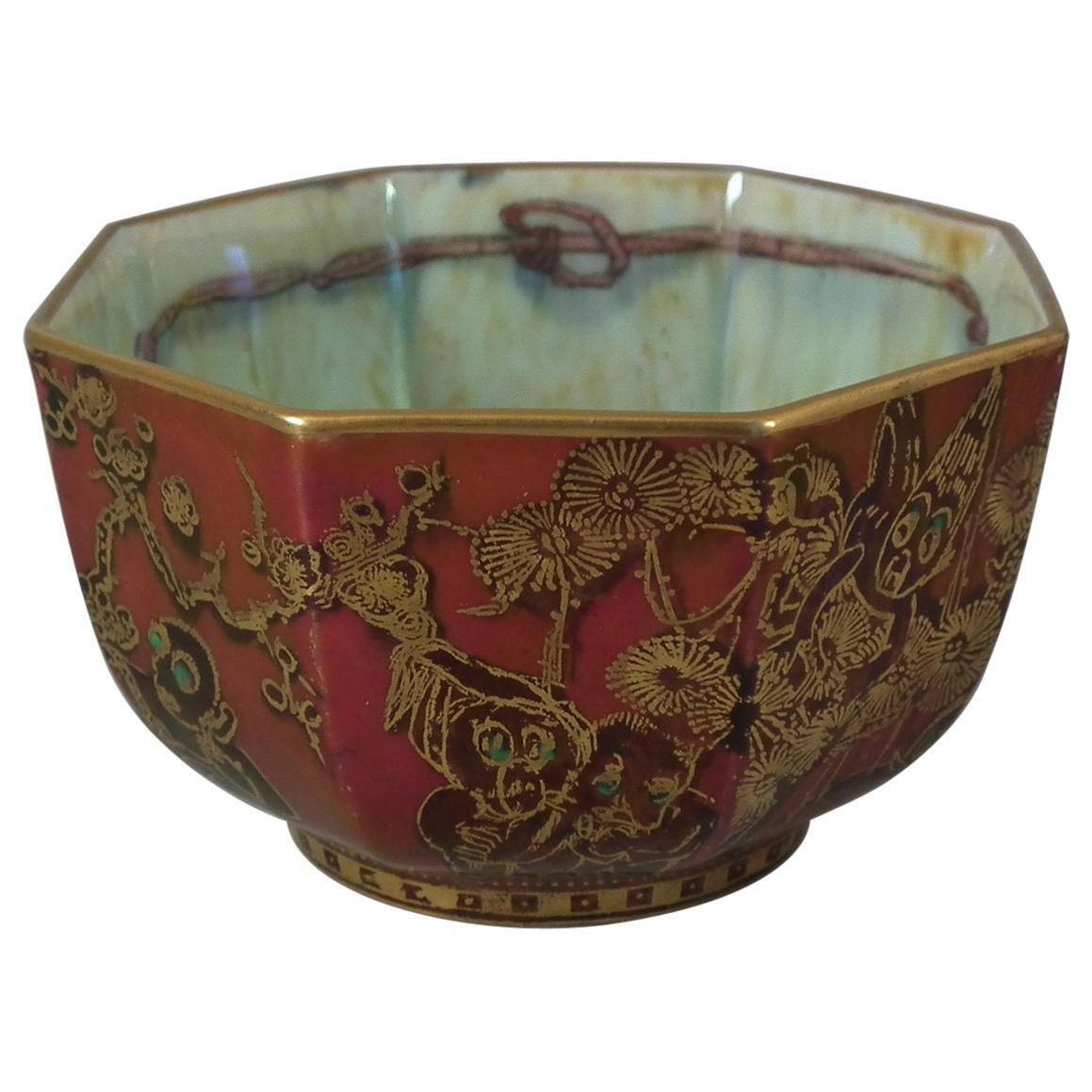 Wedgwood Fairyland Lustre 'Firbolgs' Antique Centre Bowl