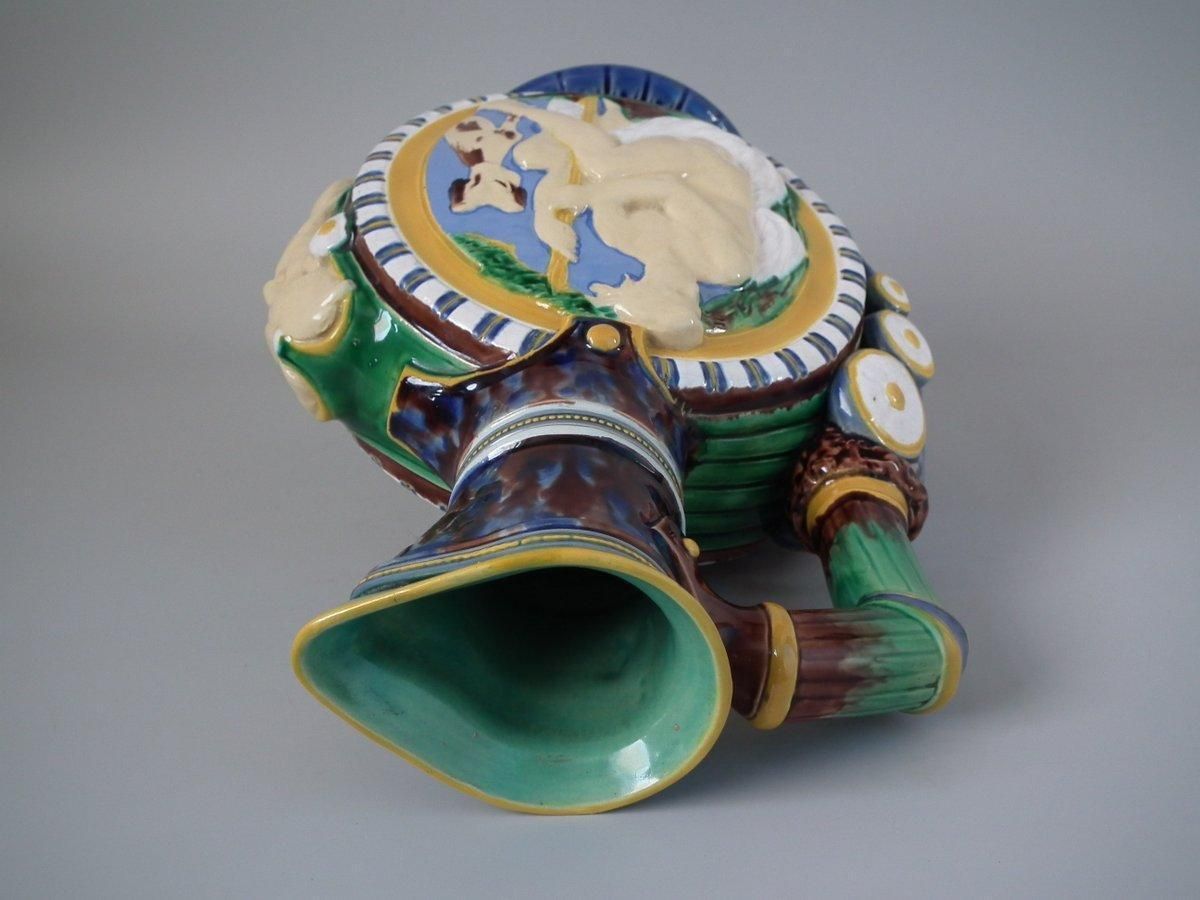 Minton Majolica Renaissance Revival Jug Or Pitcher photo furniture