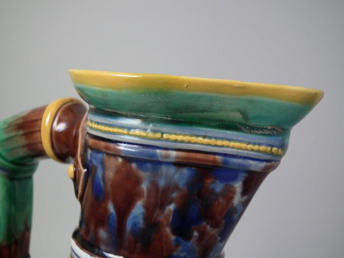 Minton Majolica Renaissance Revival Jug Or Pitcher photo buy