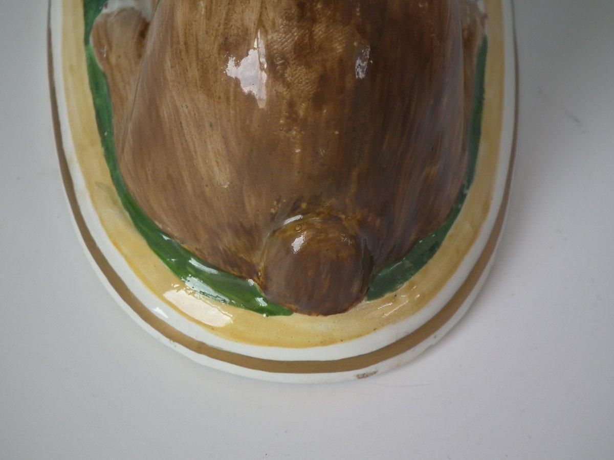 photo buy Staffordshire Porcellaneous Rabbit Figure
