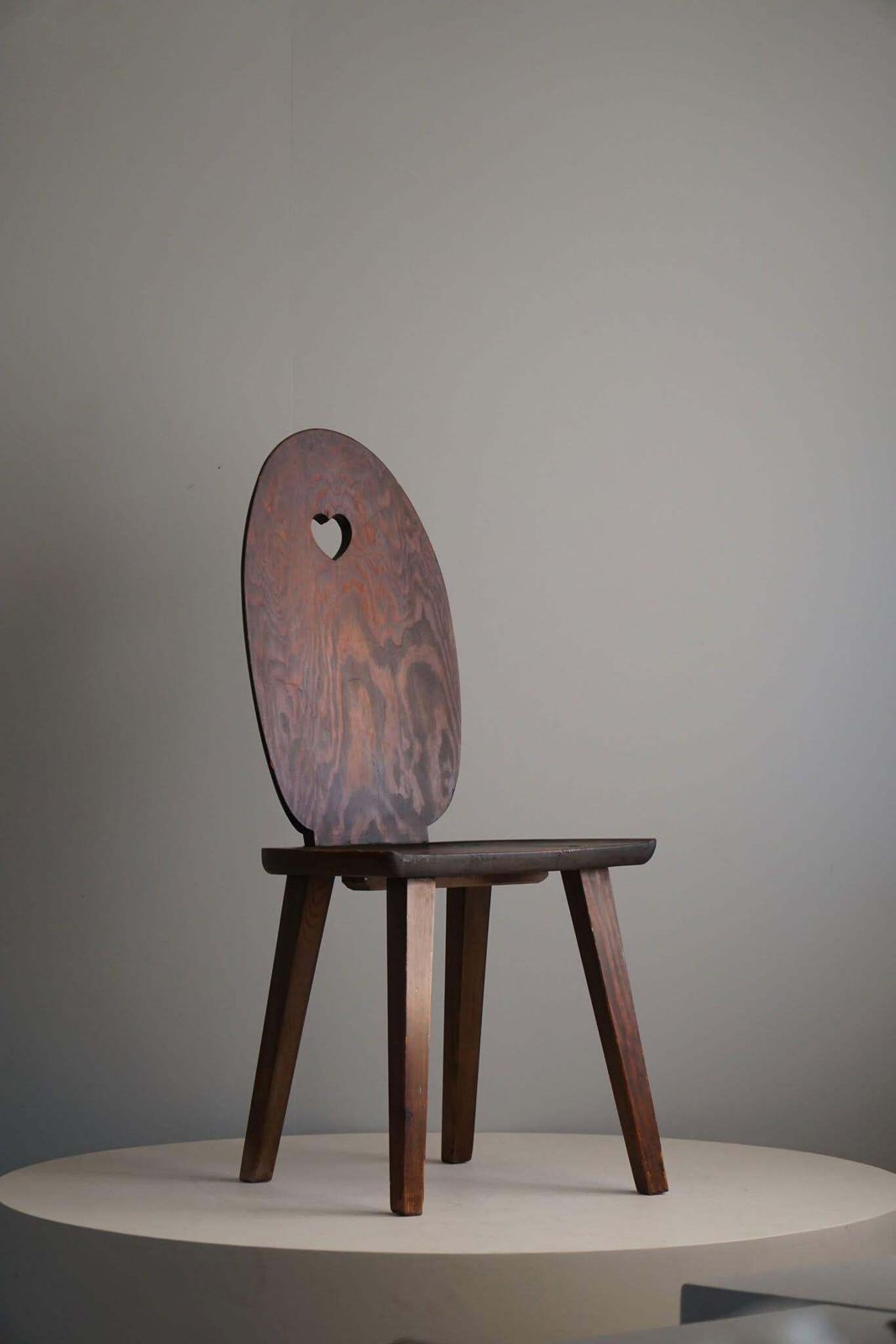 photo for sale Primitive Swedish Pine Chair, Carl Malmsten Style, Early 20th Century