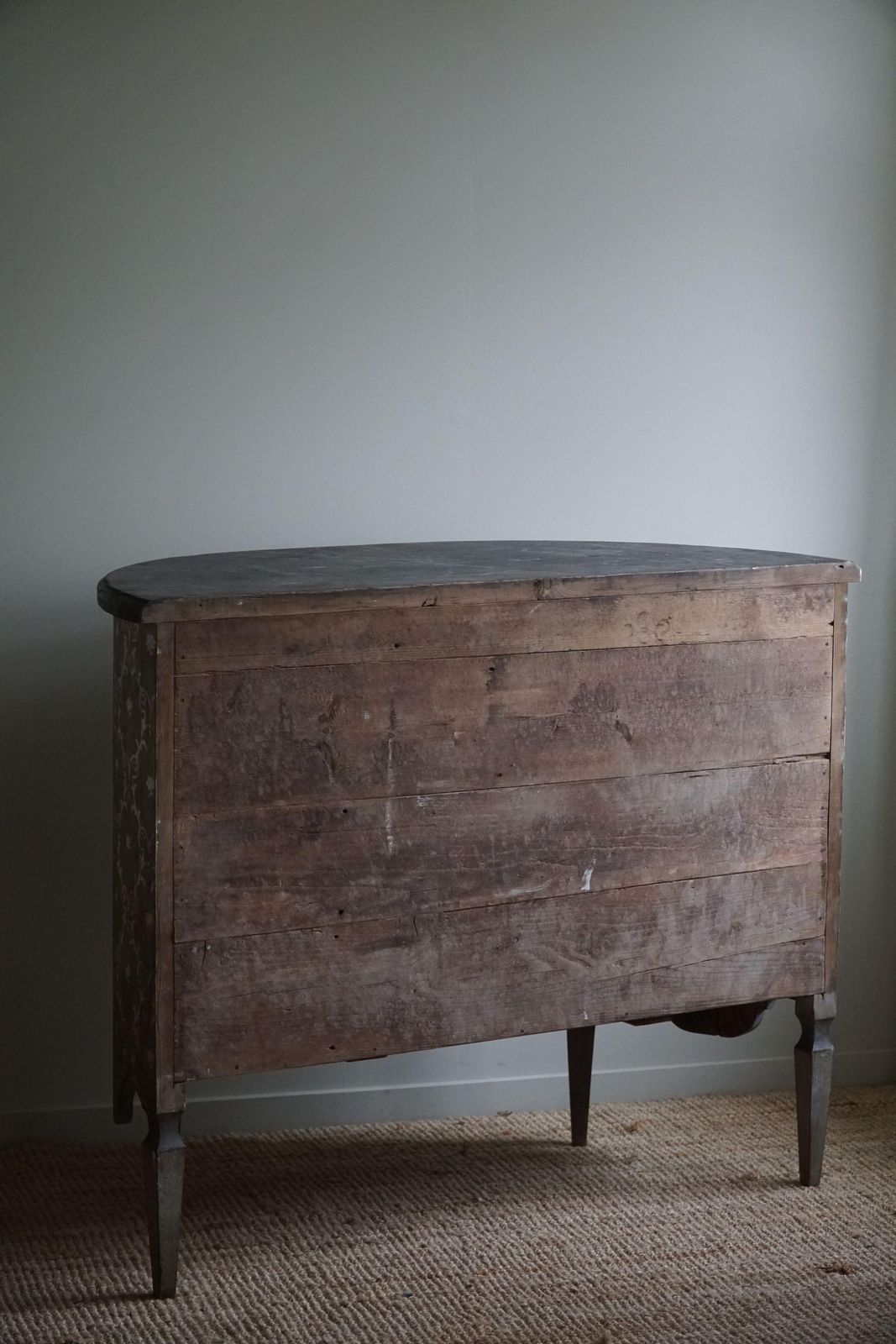 19th Century Antique Painted Pine Cabinet, Italian Cabinetmaker, Made In Tuscany photo buy