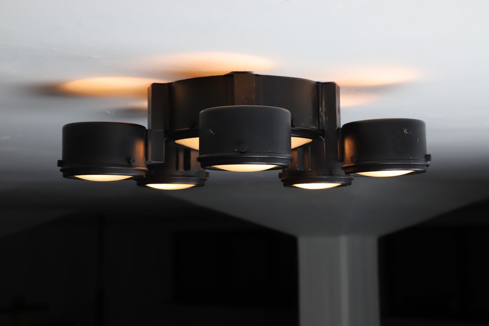 photo for sale Rare ‘2045’ Ceiling Light By Studio B.B.P.R. For Arteluce