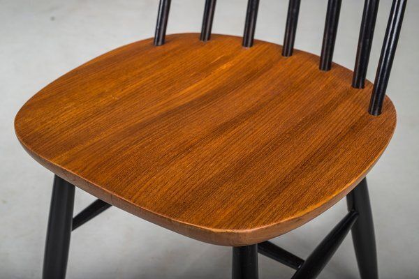 Fanett Dining Chairs By Ilmari Tapiovaara, 1960s, Set Of 2 photo for sale