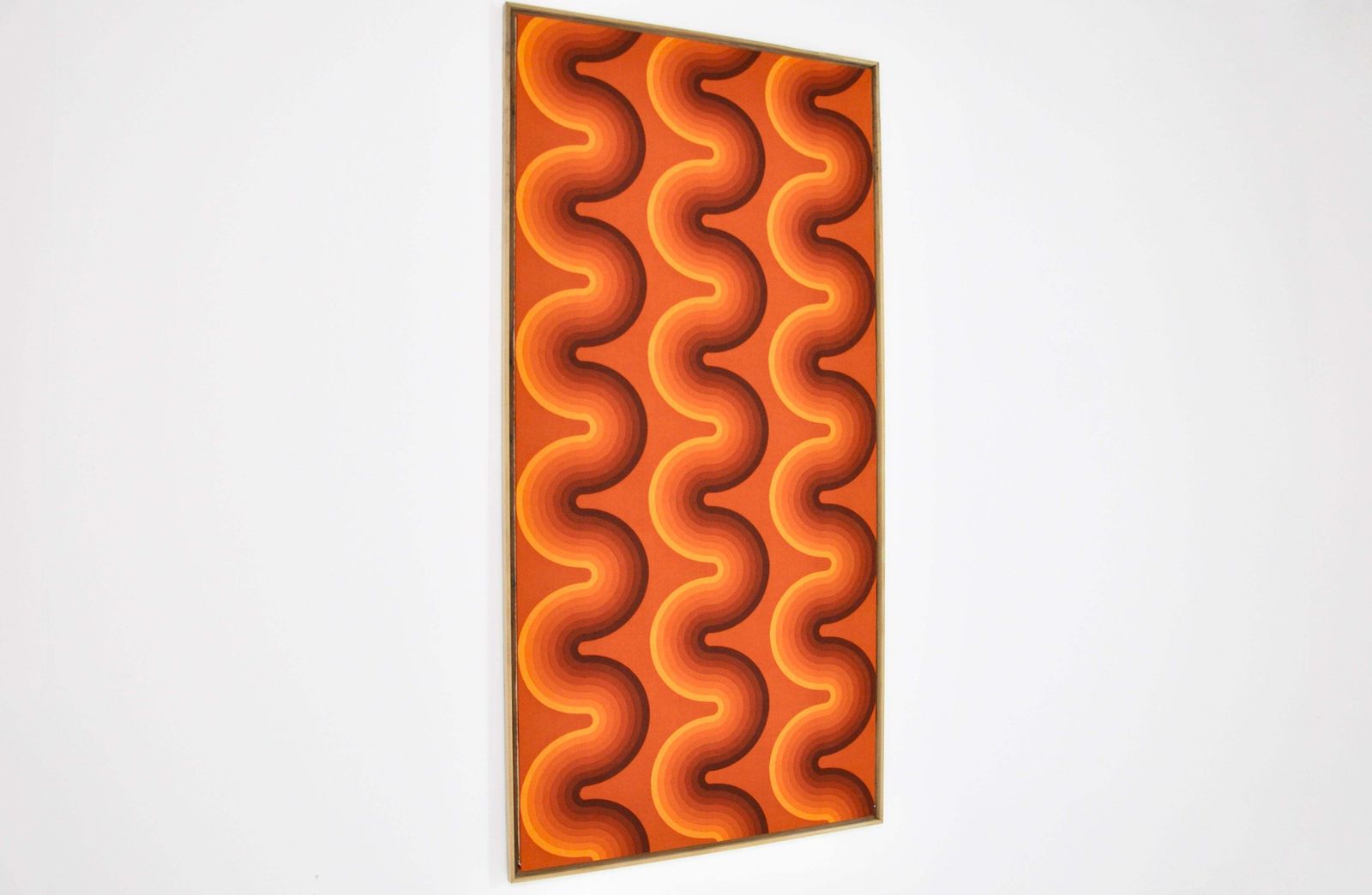Fabric Board By Verner Panton For Mira Spectrum, 1970s photo for sale