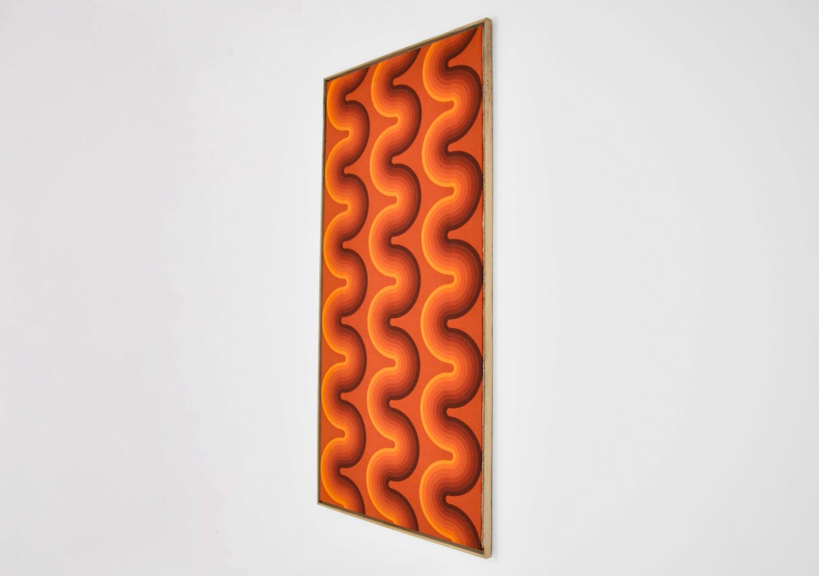 Fabric Board By Verner Panton For Mira Spectrum, 1970s photo Art