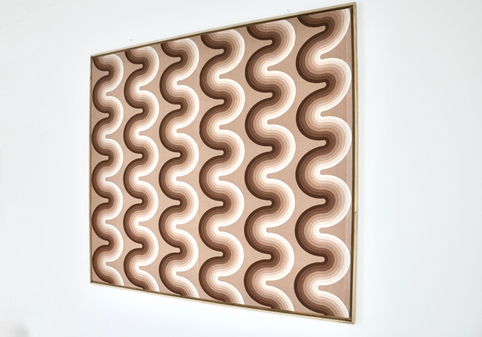 Fabric Board By Verner Panton For Mira Spectrum, 1970s photo for sale