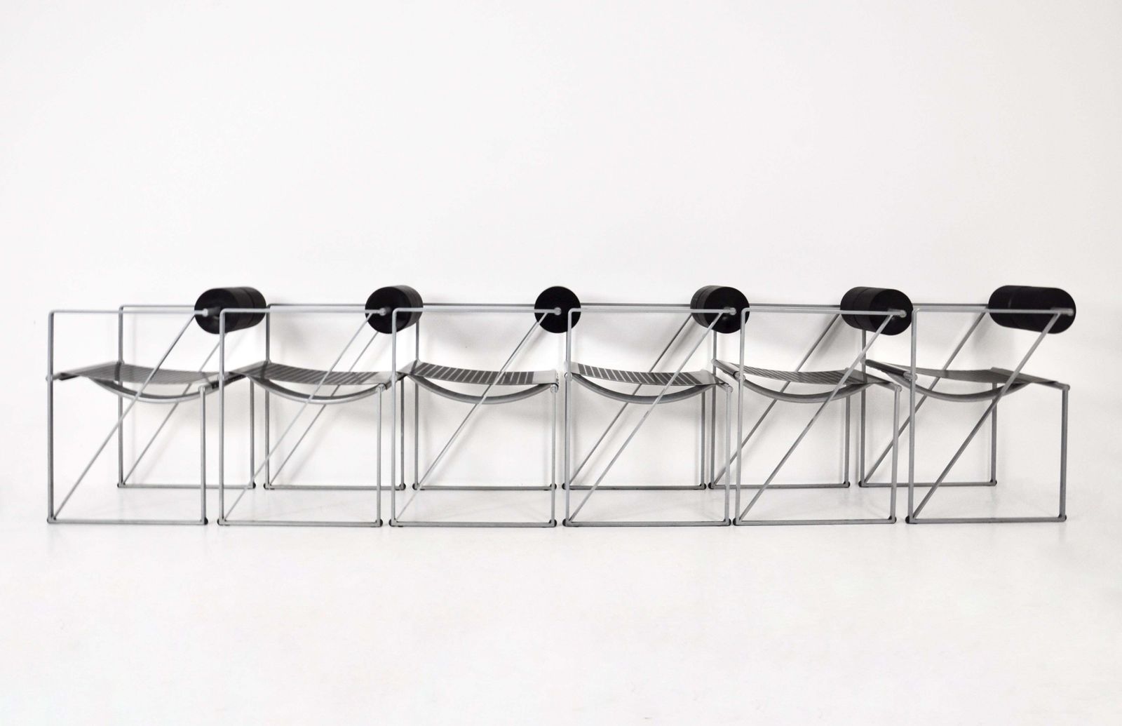 "Seconda 602" Chairs By Mario Botta For Alias, 1980s, Set Of 6 photo buy