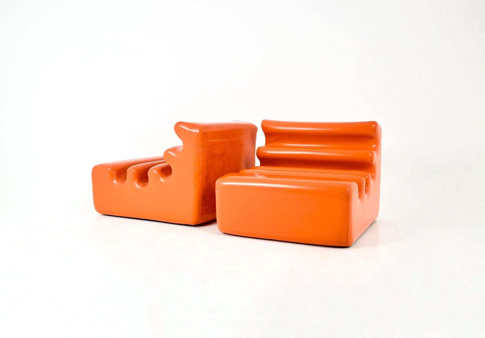 Lounge Chairs "Karelia" By Liisi Beckmann For Zanotta, 1960s, Set Of 2 photo furniture