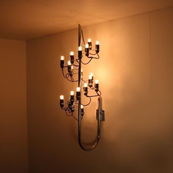Gino Sarfatti “226” Wall Lamp For Arteluce Italy, 1950 photo vinterior