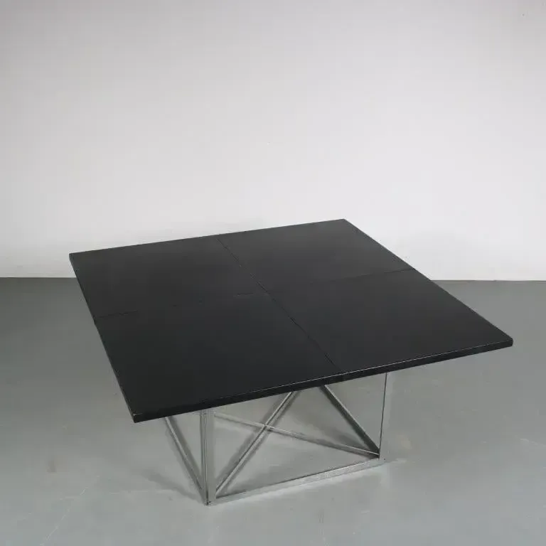Pk40 Dining Table By Poul Kjaerholm For Fritz Hansen, Denmark, 1980 photo vintage