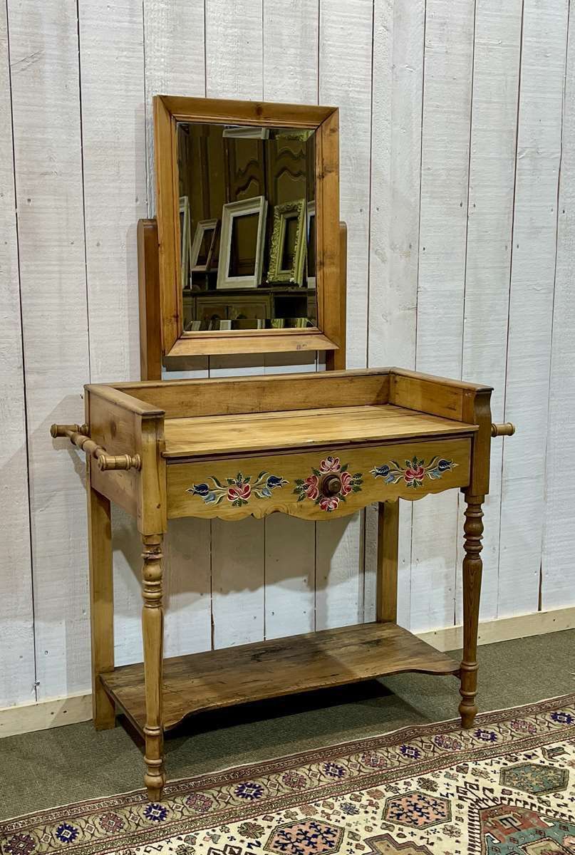 Fir Dressing Table Early 20th Century photo furniture