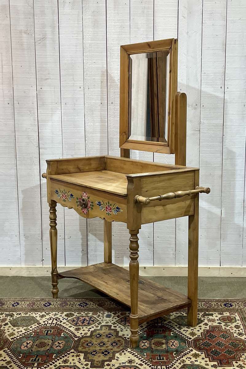 Fir Dressing Table Early 20th Century photo Furniture