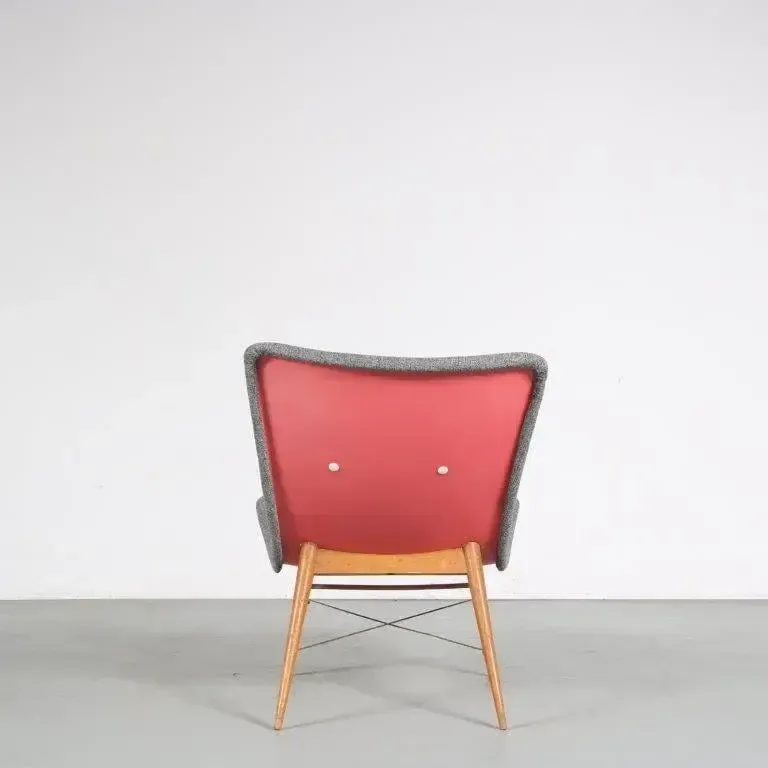 Miroslav Navratil Lounge Chair For Cesky Nabytek, Czech 1959 photo 1220.0