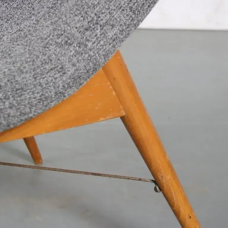 photo for sale Miroslav Navratil Lounge Chair For Cesky Nabytek, Czech 1959