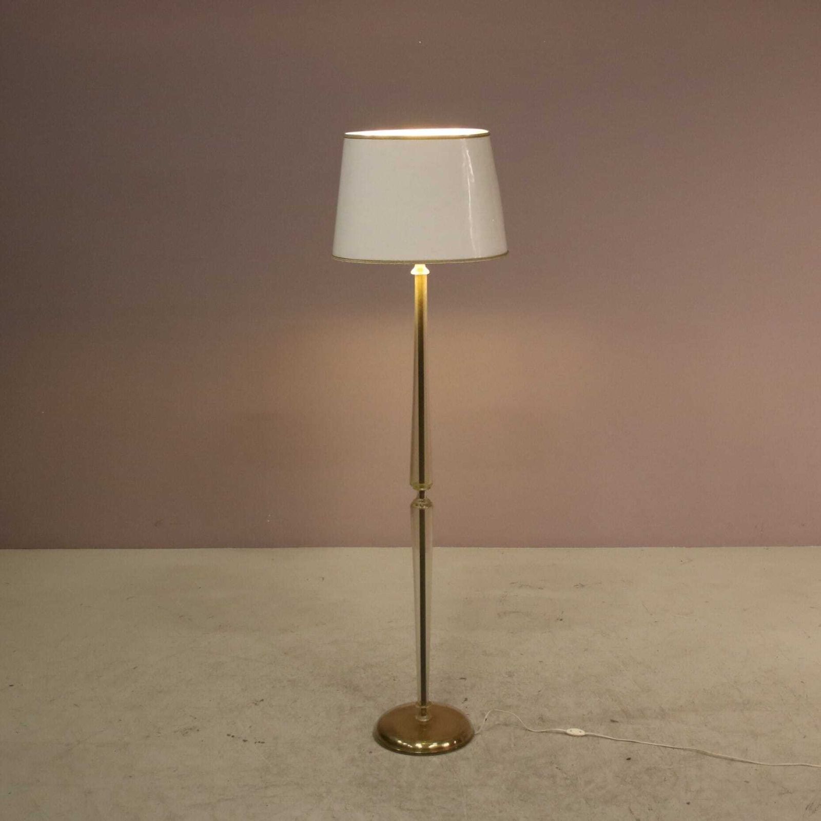 1940s Murano Glass Floor Lamp From Italy photo 830.0