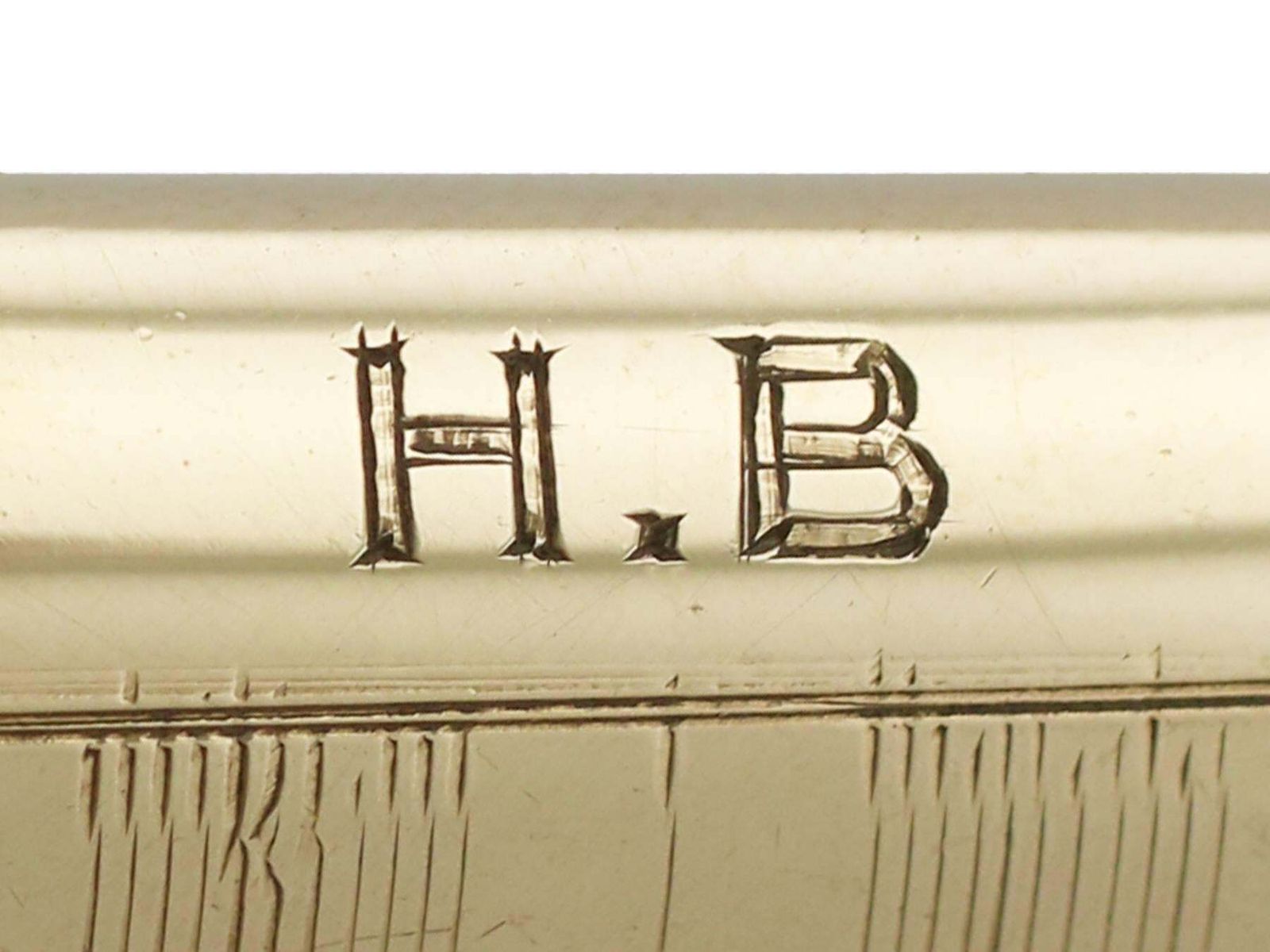 Adie Brothers Ltd Antique 1920s Yellow Gold Vesta Case photo buy