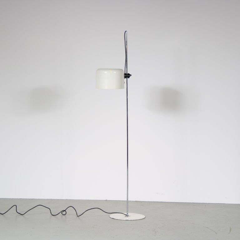 photo vinterior 1960s “Coupe” Floor Lamp By Joe Colombo For Oluce, Italy