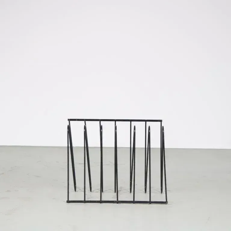 1970s Magazine Rack By Francois Arnal For Atelier A, France photo Home Decor