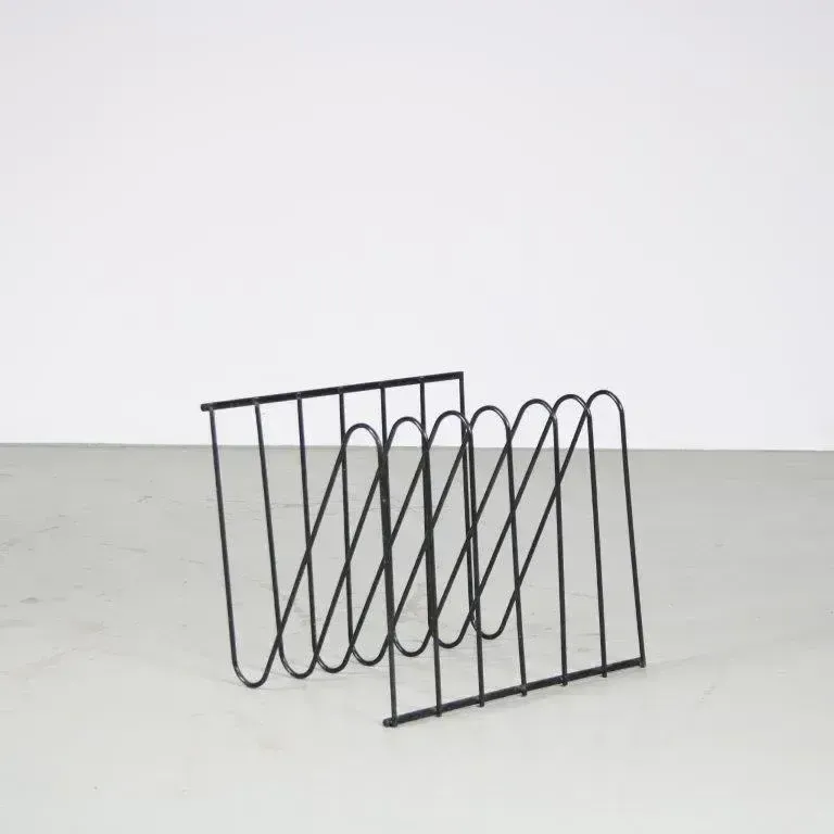 1970s Magazine Rack By Francois Arnal For Atelier A, France photo buy