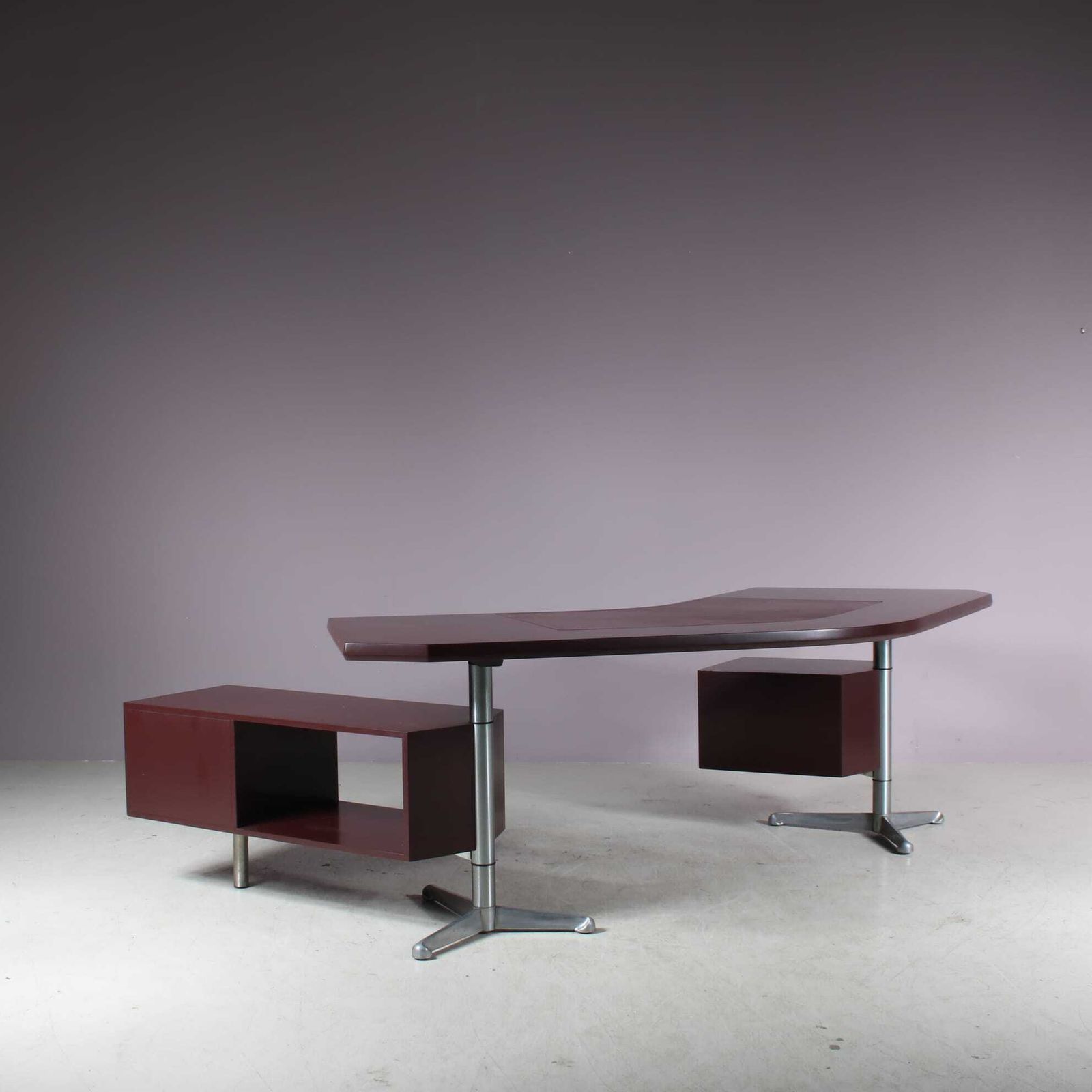 Osvaldo Borsani Desk For Tecno Milano, Italy 1950 photo furniture
