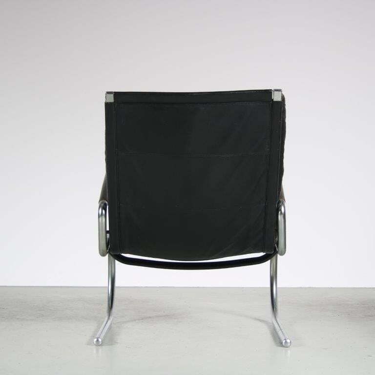 Jorgen Kastholm Lounge Chair Denmark 1960 photo vintage