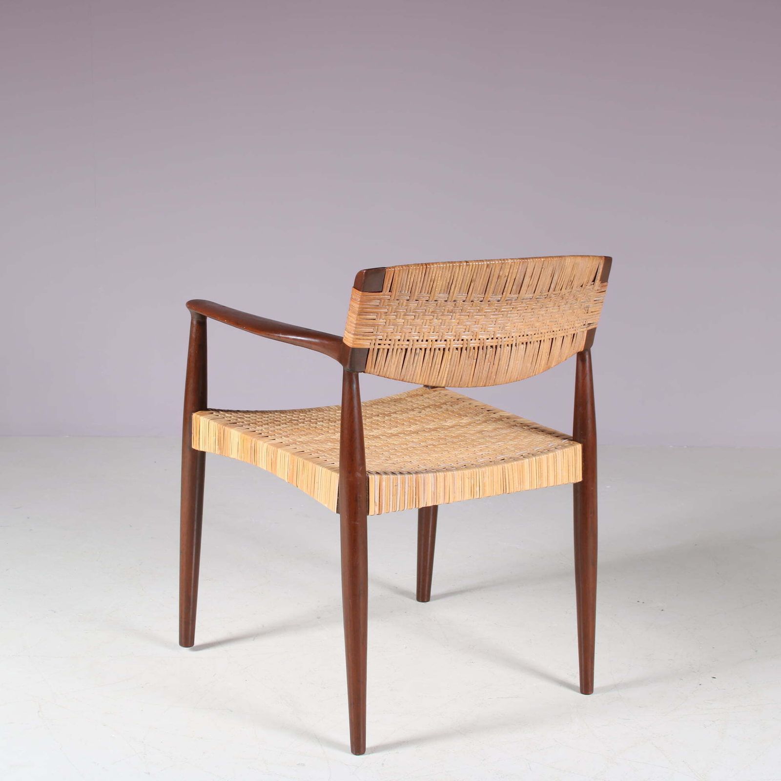 photo furniture Side Chair By Einar Larsen & Aksel Bender Madsen For Willy Beck, Denmark 1950