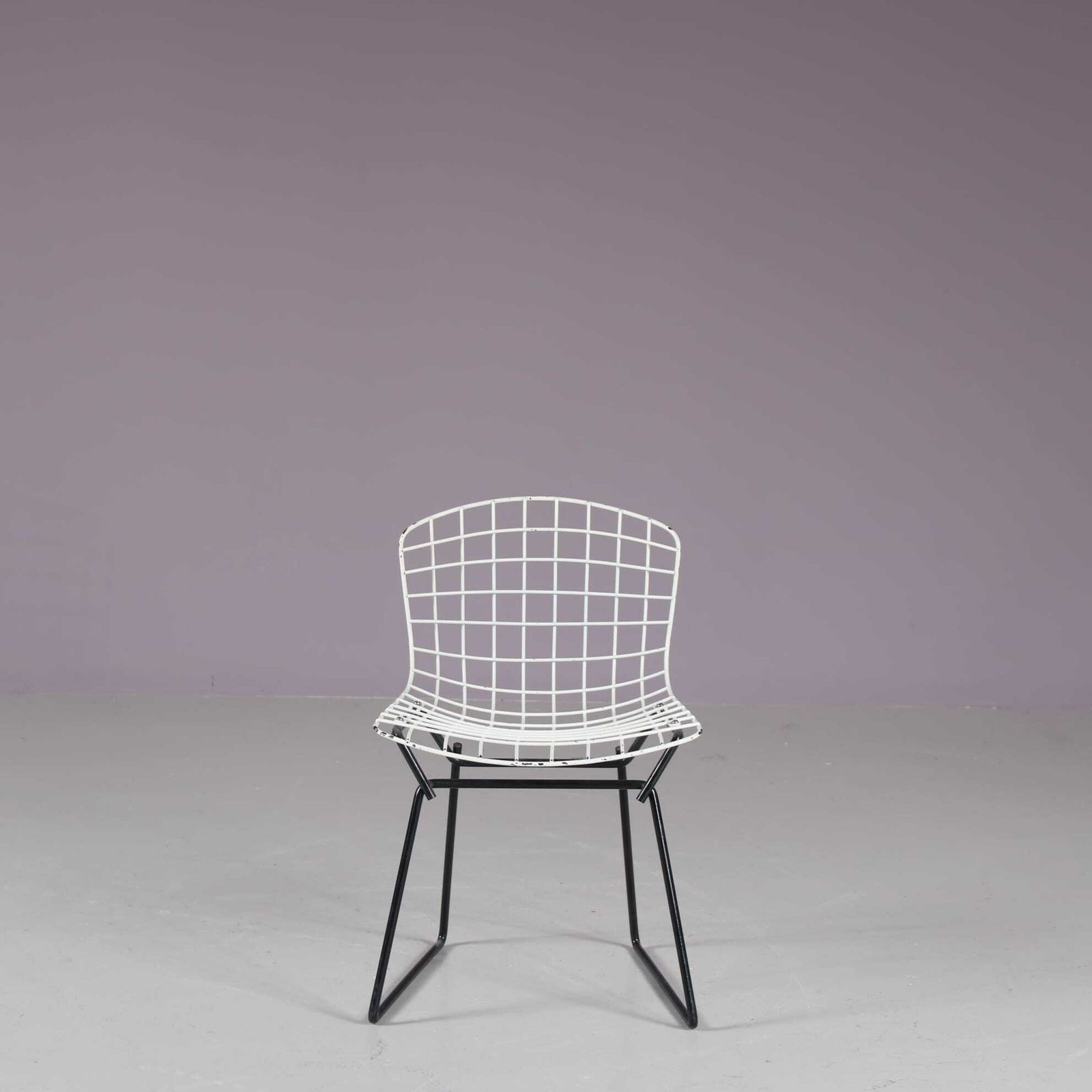 photo furniture 1950s Rare Harry Bertoia Children Chair For Knoll International,