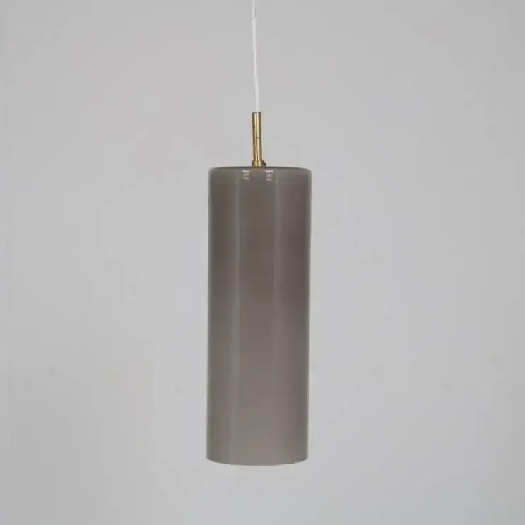 1960s Glass Hanging Lamp By Gino Vistosi For Venini, Italy