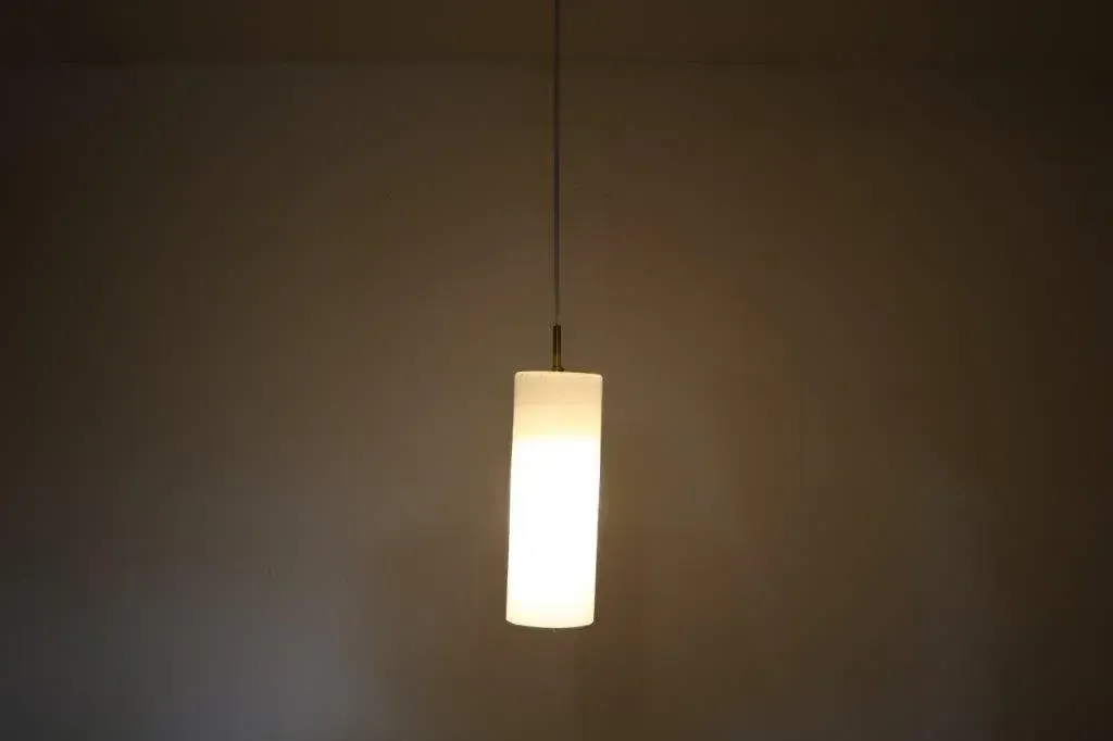 1960s Glass Hanging Lamp By Gino Vistosi For Venini, Italy photo 288.0
