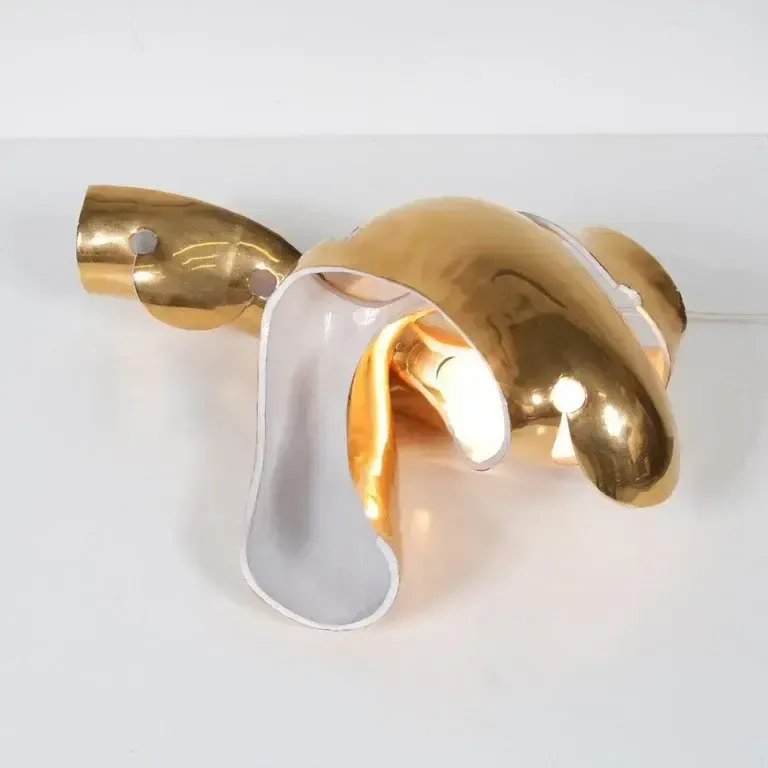 photo vinterior Sculptural Table Light By Amadeo Fiorese For Cermiche Fiorese, Italy 1960