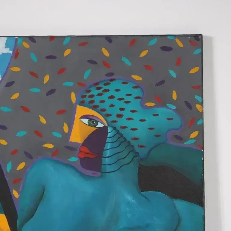 1987 “Venus” Painting By Cecile De Bruijn From Belgium photo for sale