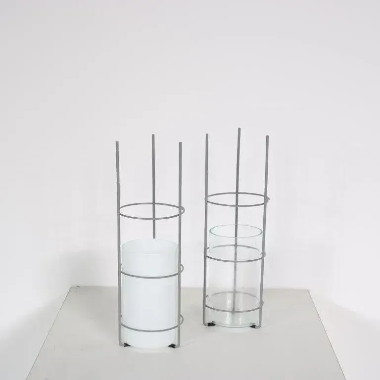 1980s “Variflor” Clear Vase By Max Rond For Indoor, Netherlands