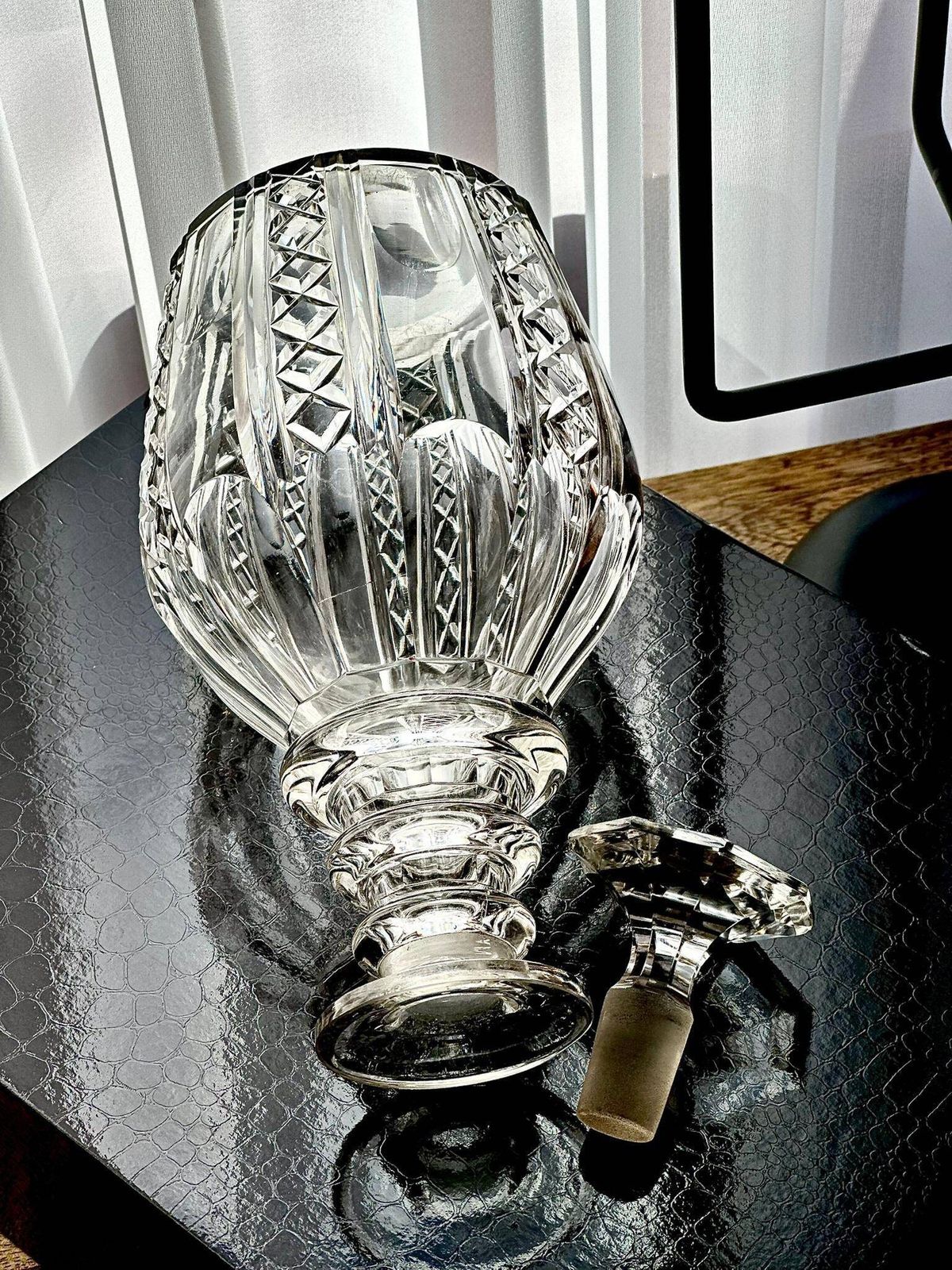 Pair Of Victorian Cut Crystal Decanters  England | Circa 1860–1890 photo buy