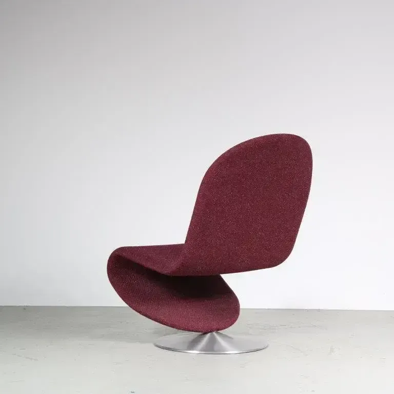 2020s Edition Of 1970s 1 2 3 Chair By Verner Panton For Verpan, Denmark photo 1073.0