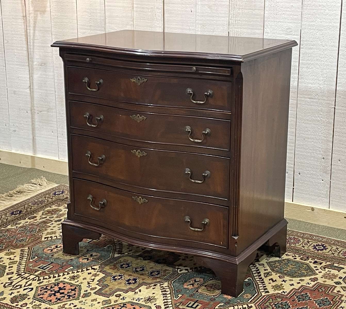 English Chest Of Drawers From The 1950s In Mahogany photo furniture