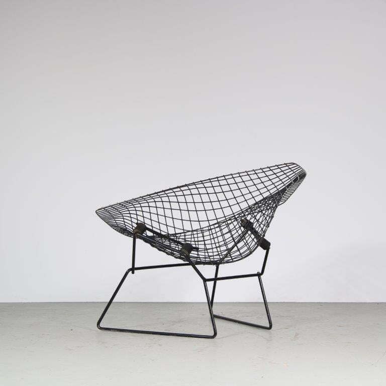 Harry Bertoia “Big Diamond” Chair For Knoll International, USA 1960 photo vintage