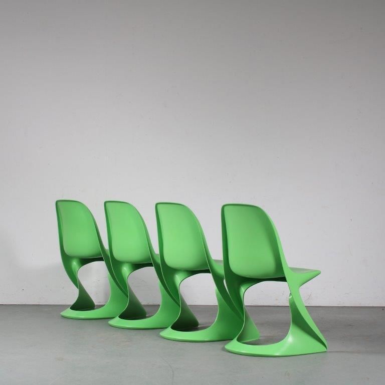 2000s Green “Casalino” Chair By Alexander Begge For Casala, Germany – Large Stock! photo 122.0