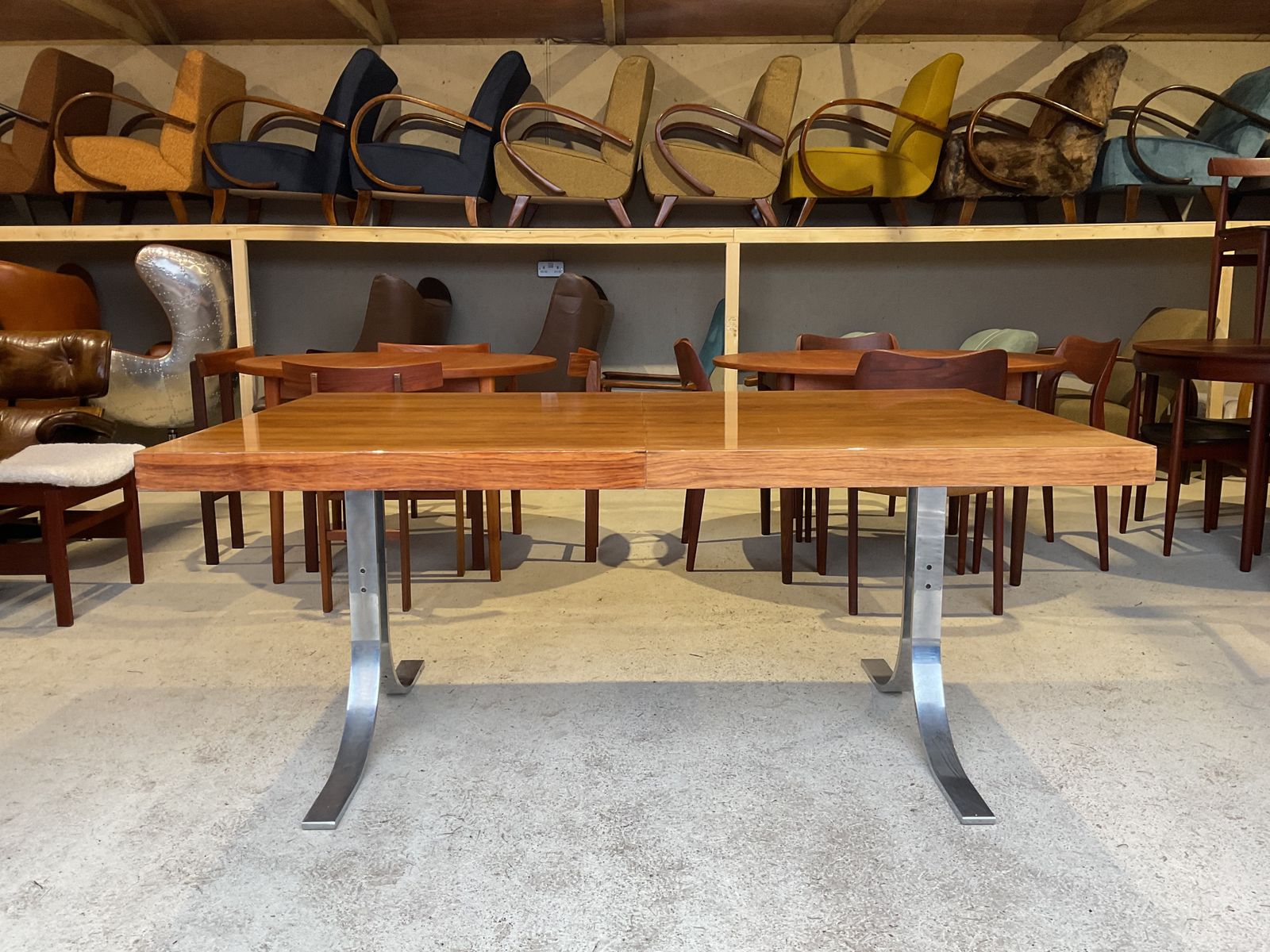 Dining Table By Skovby Møbelfabrik Danish Craftsmanship In Mid Century Style photo for sale