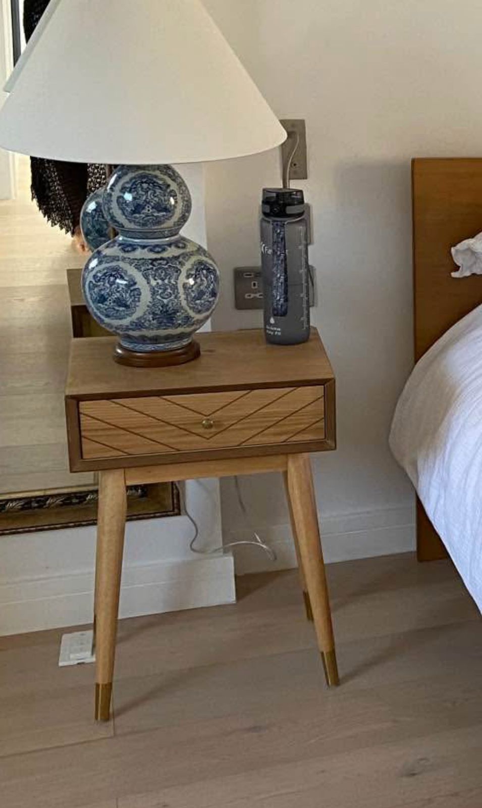 Art Deco Nightstand Table