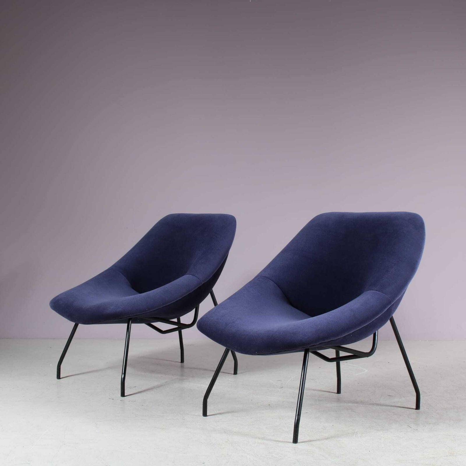 Pair Of Lounge Chairs By Gar, France 1950 photo vinterior