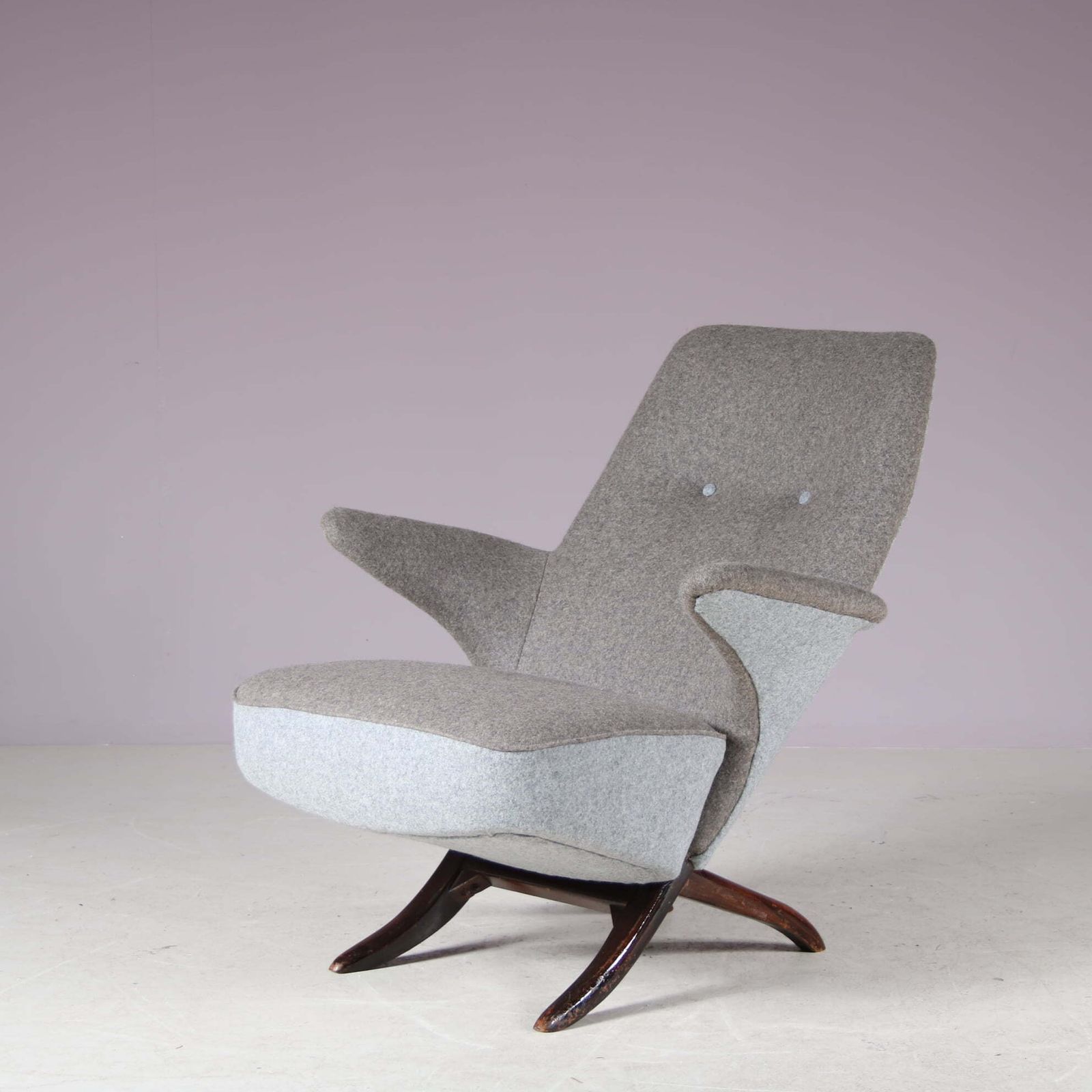 Furniture “Penguin” Chair By Theo Ruth For Artifort, Netherlands 1950 photo