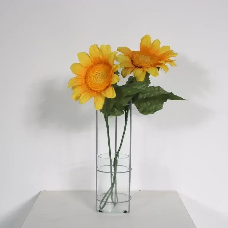 photo furniture 1980s “Variflor” White Vase By Max Rond For Indoor, Netherlands
