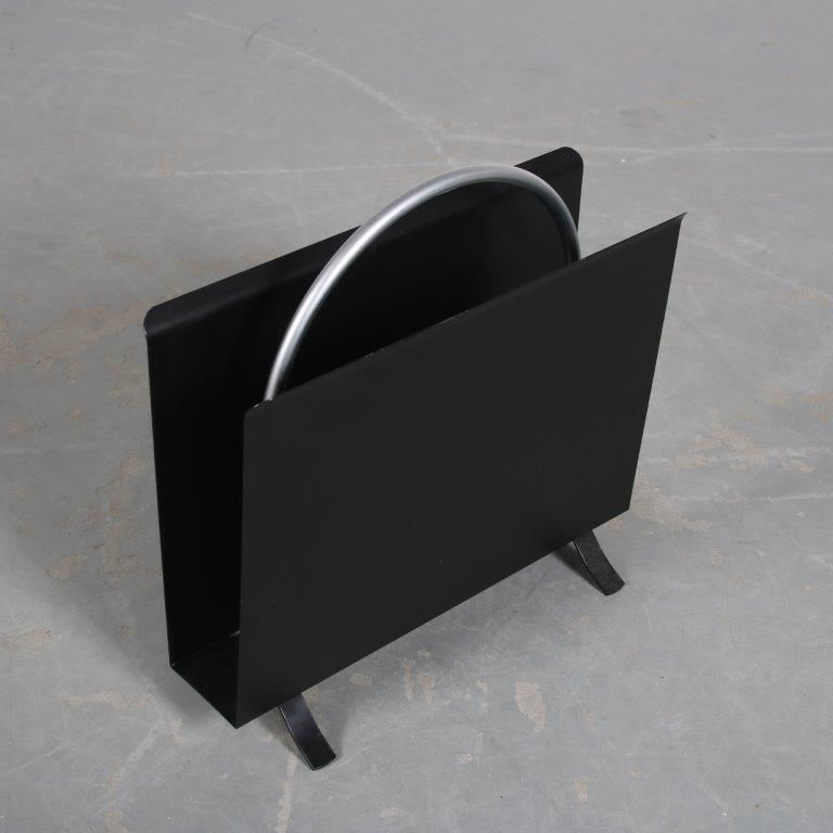 1950s Recent Edition Magazine Rack By W.H. Gispen For Dutch Originals Netherlands