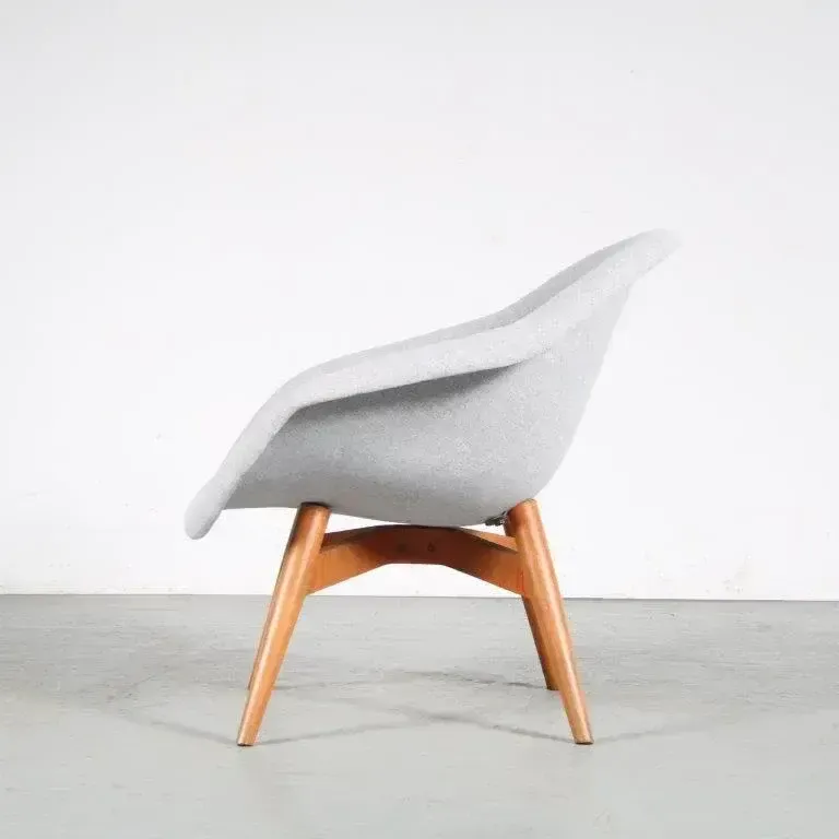 photo for sale Pair Of Frantisek Jirak Lounge Chairs From Czech, 1950