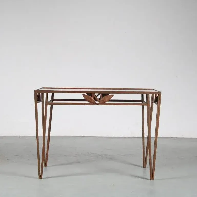 1950s Hollywood Regency Coffee Table From France photo furniture