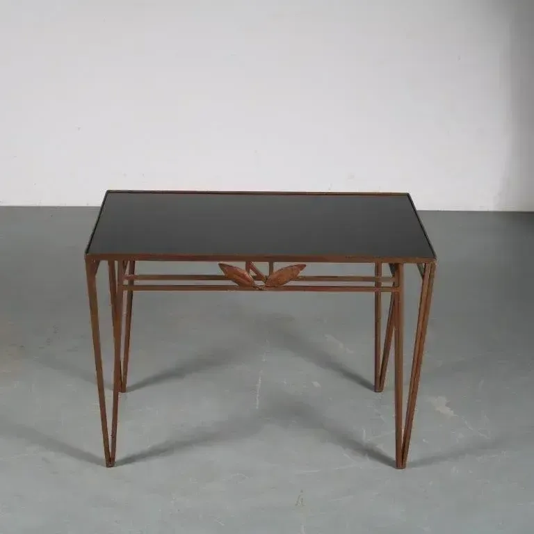 1950s Hollywood Regency Coffee Table From France photo Furniture