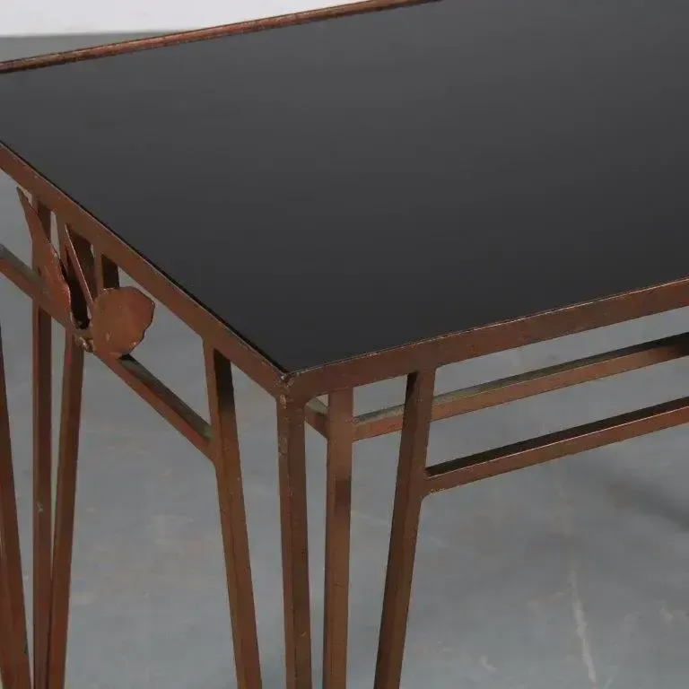photo furniture 1950s Hollywood Regency Coffee Table From France