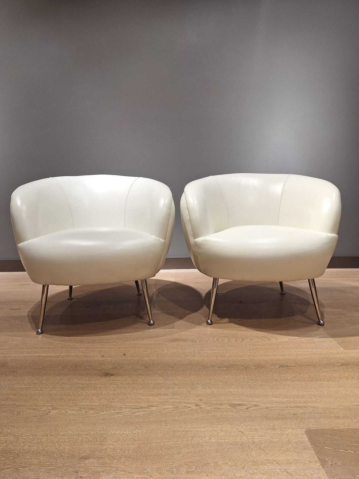 Set Of 2 Vintage Armchairs 1980s photo for sale